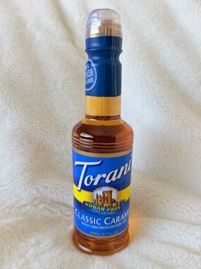 Torani Classic Caramel Sugar Free Syrup - 12.7 Fl. Oz. - Zero Calorie